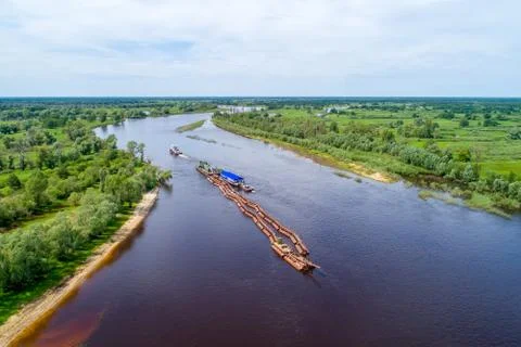 Industry cargo shipping Foto stock