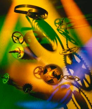 Industry - Cogs and Springs Stock Photos