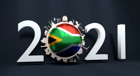 Industry concept illustration Stock Illustration