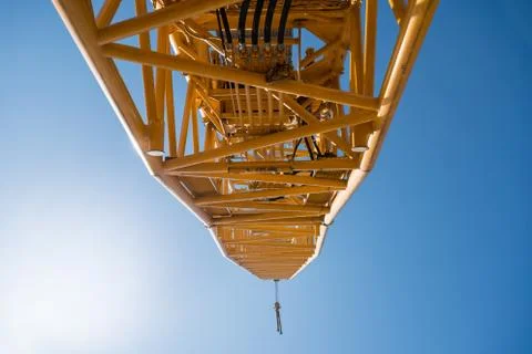 An industry crane Stock Photos