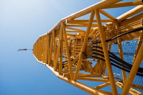 An industry crane Stock Photos