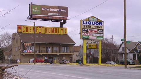 Industry in Detroit Stock Footage 76162557