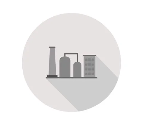 Industry icon illustrated in vector on white background Stock Illustration