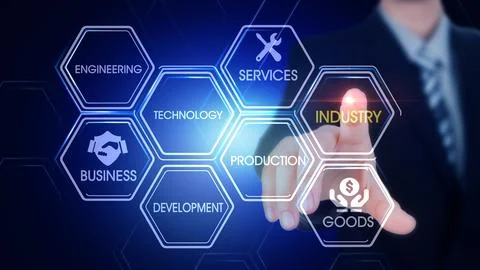 Industry Illustrazione stock