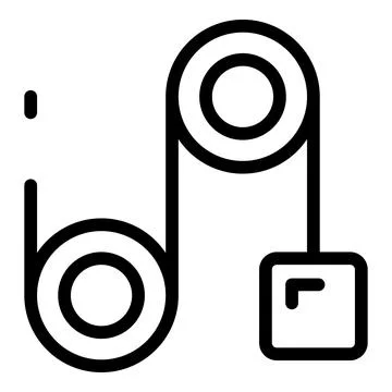 Industry integrity icon outline vector. Core company Stock Illustration