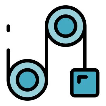 Industry integrity icon vector flat Stock Illustration