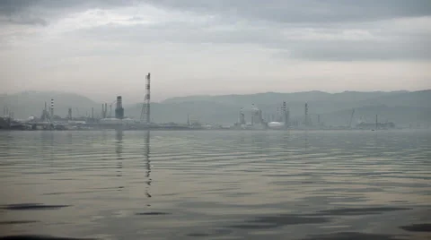 Industry korfez 2 Stock Footage 34403250