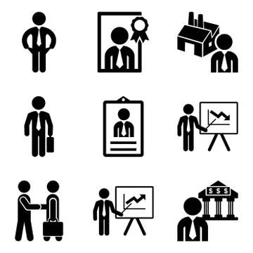 Industry Management 스톡 일러스트