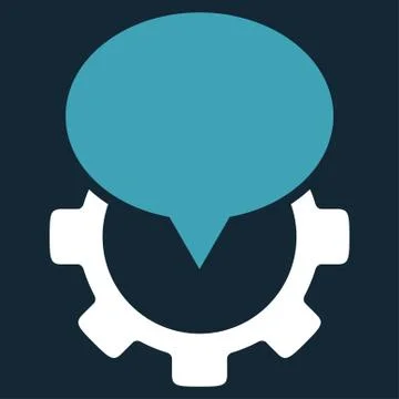 Industry Map Marker Flat Icon Stock Illustration