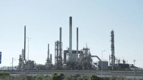 Industry Oil Refinery Stock Footage 78182041