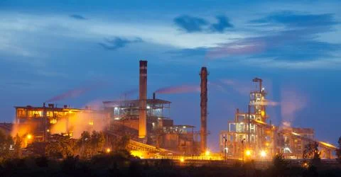 Industry plant Stock Photos