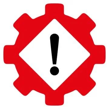Industry Problem Flat Icon イラスト素材