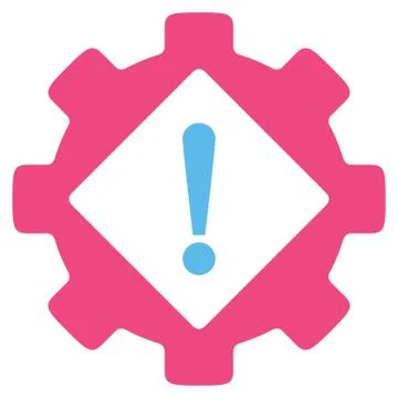 Industry Problem Flat Icon イラスト素材