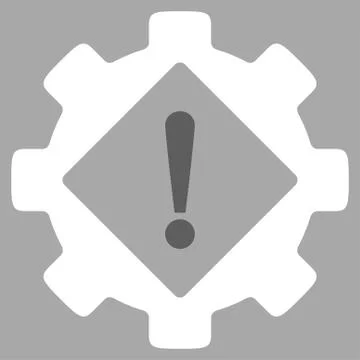 Industry Problem Flat Icon イラスト素材