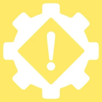 Industry Problem Flat Icon イラスト素材