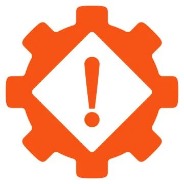 Industry Problem Flat Icon イラスト素材