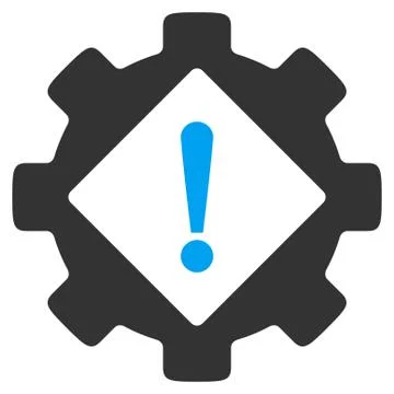 Industry Problem Icon Illustrazione stock
