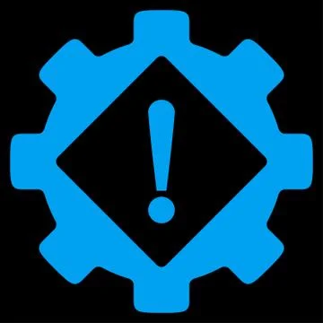 Industry Problem Icon Illustrazione stock