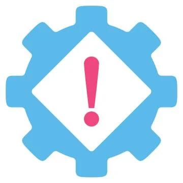 Industry Problem Icon Stockillustratie