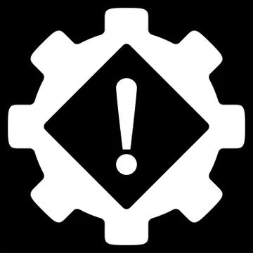 Industry Problem Icon Illustrazione stock