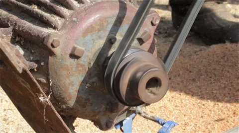 Industry in sawmill engine Vidéo 50495677