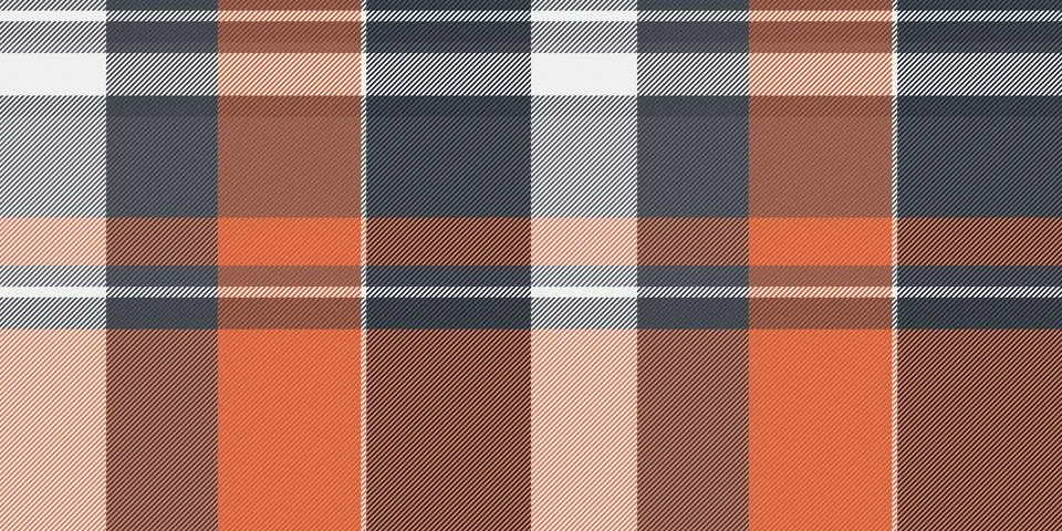 Industry seamless texture pattern, faded textile plaid vector. Dark fabric .. Stock Illustration
