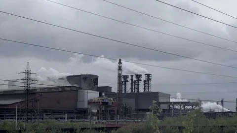 Industry in slow motion Stock Footage 82742753