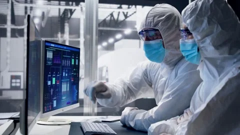 Industry Software Project At Computer Stock Footage 253541930