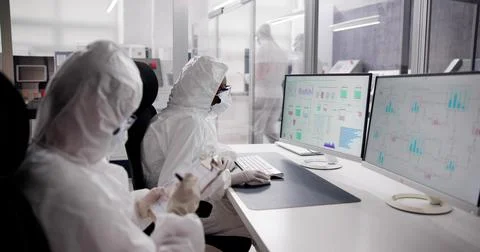 Industry Software Project At Computer Stock Photos