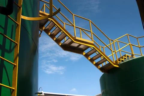 Industry Staircase 스톡 사진