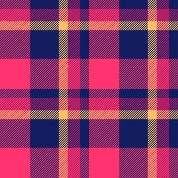 Industry textile fabric texture, messy vector seamless check. Event pattern.. Illustrazione stock