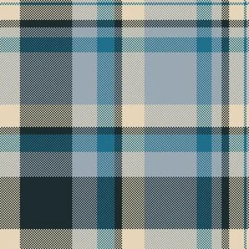 Industry textile pattern check, amazing tartan seamless background. No peop.. Stock Illustration