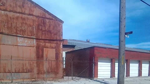 Industry, A Three Blocks Long LB Steel Plant, Part 2, Harvey IL Stock-Footage 245603529