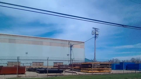Industry, A Three Blocks Long LB Steel Plant, Part 3, Harvey IL Stock-Footage 245603723