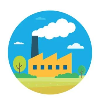 Industry Vector Icon Stock Illustration
