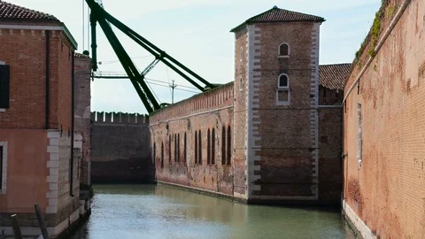 Industry in Venice Time lapse Stock Footage 87293758