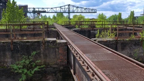 Industry vs nature Stock-Footage 80821351
