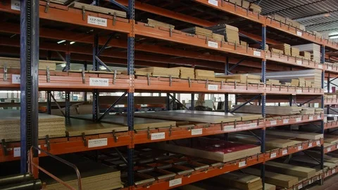 Industry, Warehouse, Point Of View, 40 Seconds Or Greater, Day, Indoors, Medium Video stock 94049491
