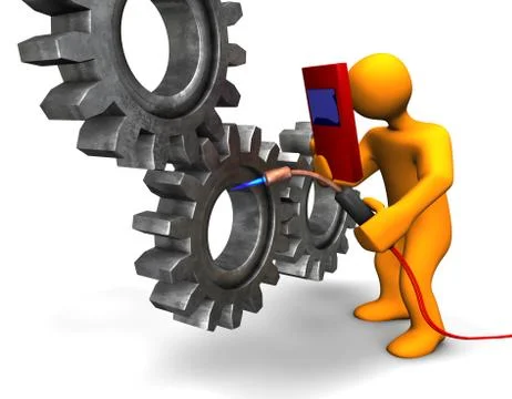 Industry Welding Stock Illustration