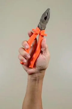 Industry worker hand Stock Photos