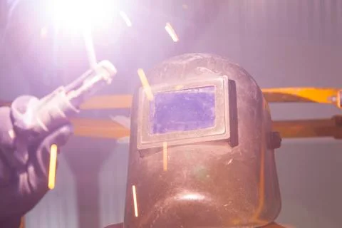 Industry Working Man welding Stock Photos