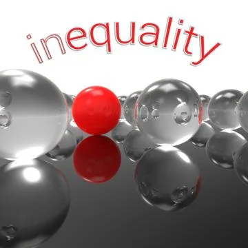 Inequality Stock Illustration
