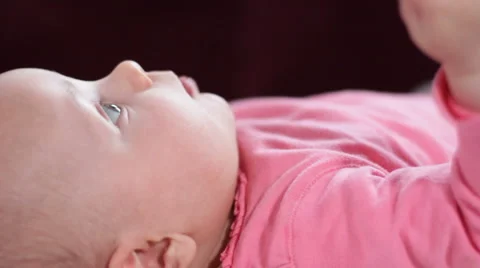 Infant 11 Stock Footage 1073832