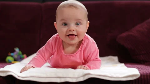 Infant 12 Video stock 1073817