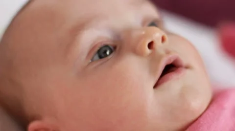 Infant 14 Stock Footage 1073802