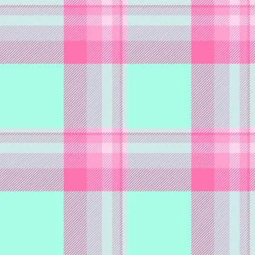 Infant background plaid texture, length fabric vector check. Teen pattern t.. Stock Illustration