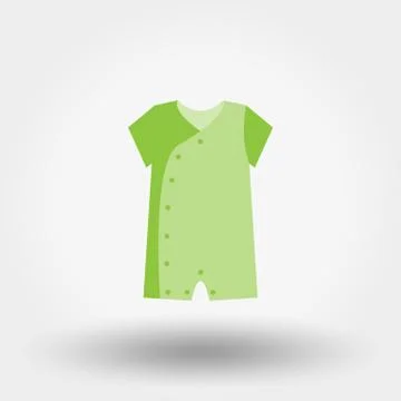 Infant Bodysuit. Icon Stock Illustration