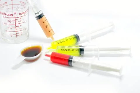 Infant dropper Stock Photos