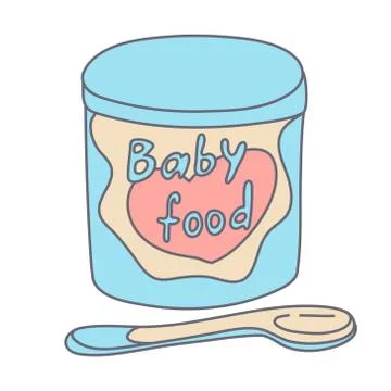 Infant formula vector illustration Stock Illustration