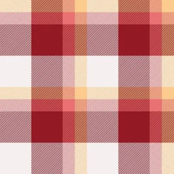 Infant plaid background texture, calm pattern seamless vector. Old check te.. Stock Illustration